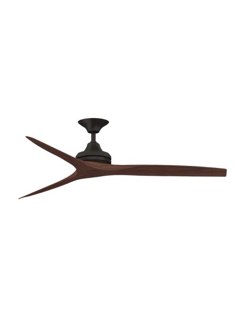 Fanimation Spitfire 60 Dark Bronze/Whiskey Wood Ceiling Fan