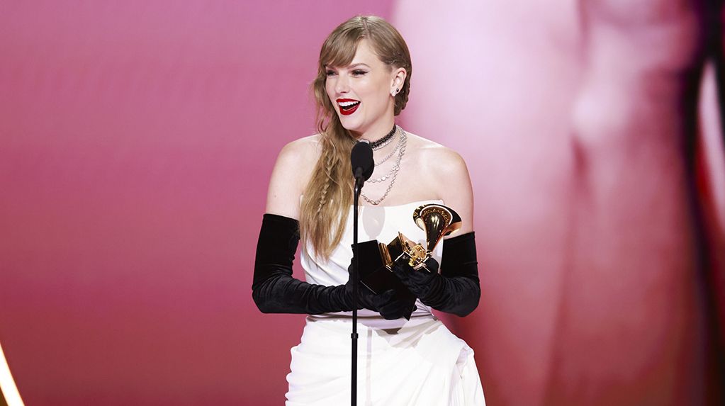 Taylor Swift at 66th Annual Grammy Awards