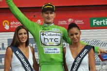 Andre Greipel won the points classification in the Vuelta.