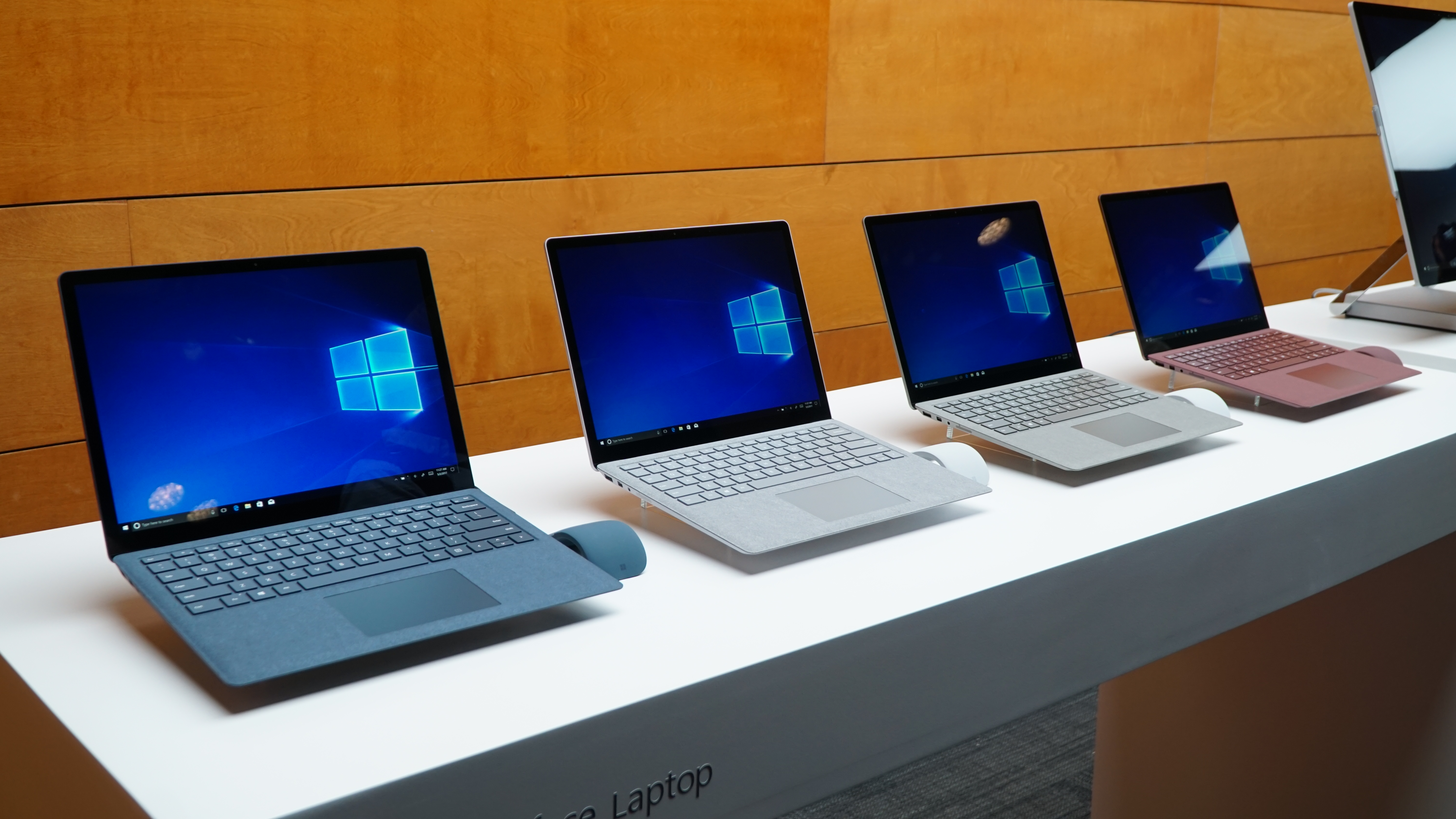 Surface devices in a store
