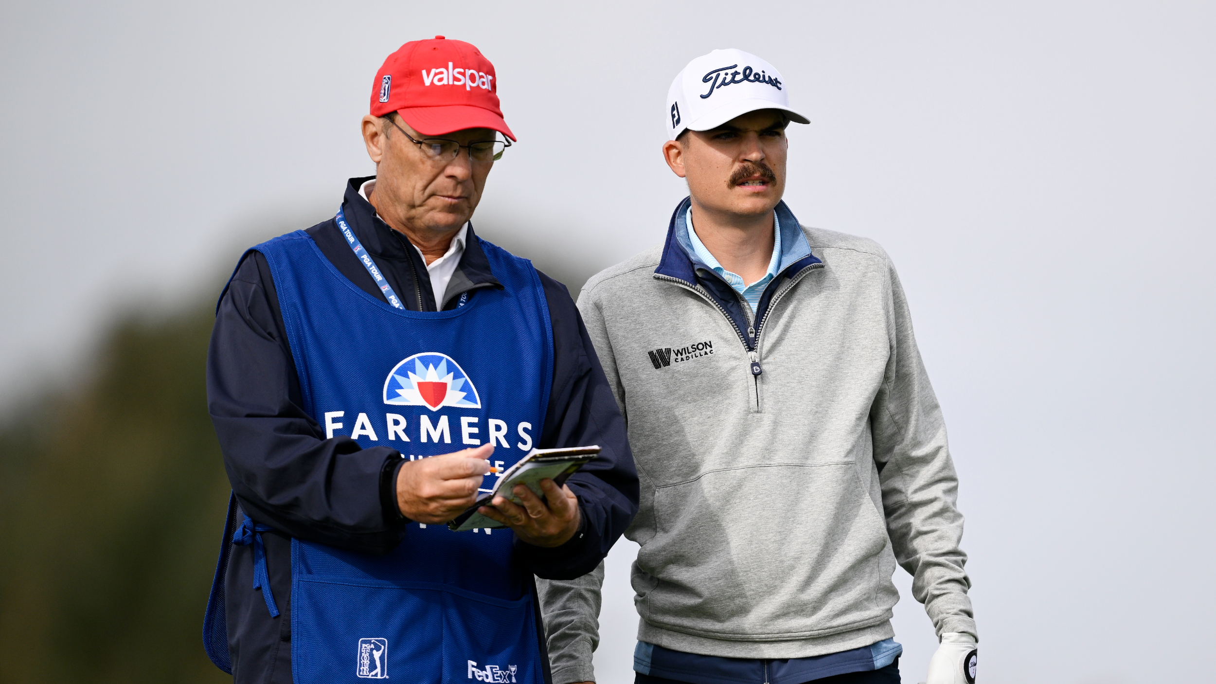 William Lanier and Carson Young at the Farmers Insurance Open 