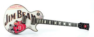 Gibson Les Paul Jim Beam guitar