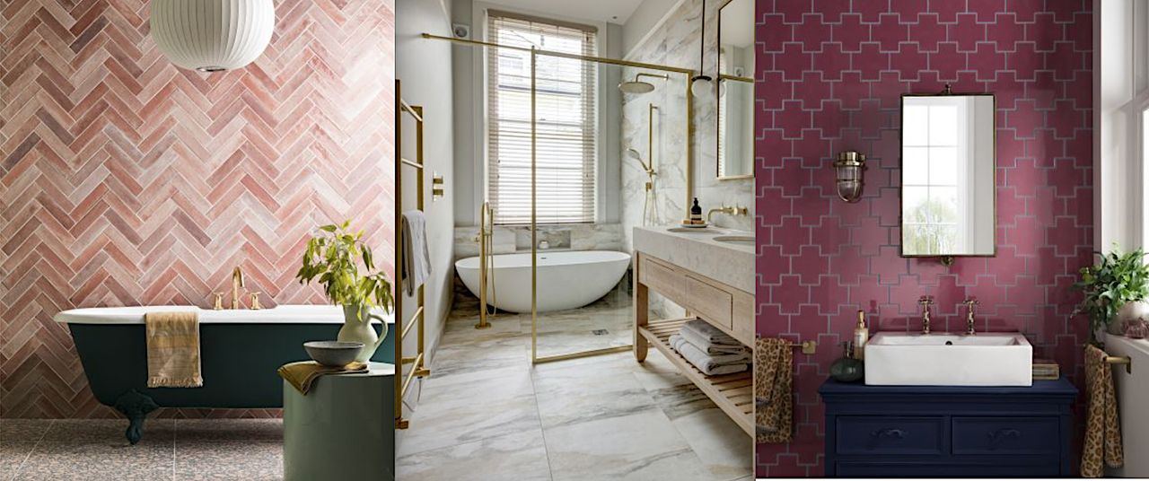 Bathroom wall tile ideas