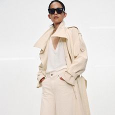 Zara trench coat outfit