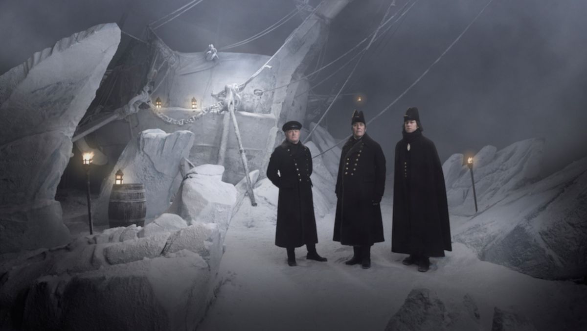 Three of the cast of The Terror season one. 