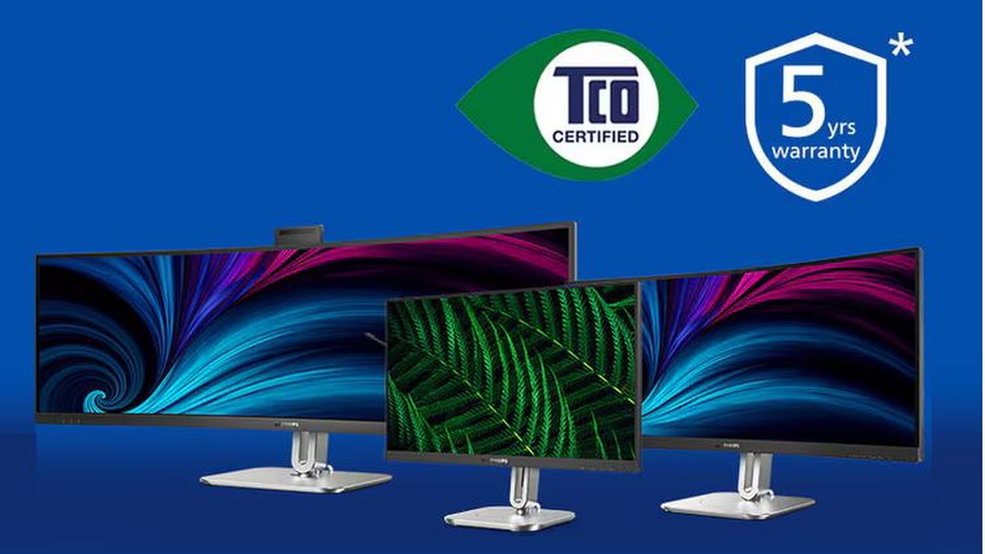 Philips Monitors is now offering a whopping 5-year warranty on some of its displays, including a gorgeous KVM-enabled business monitor