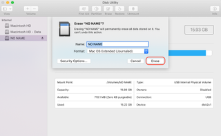 How to format an SD card using Mac