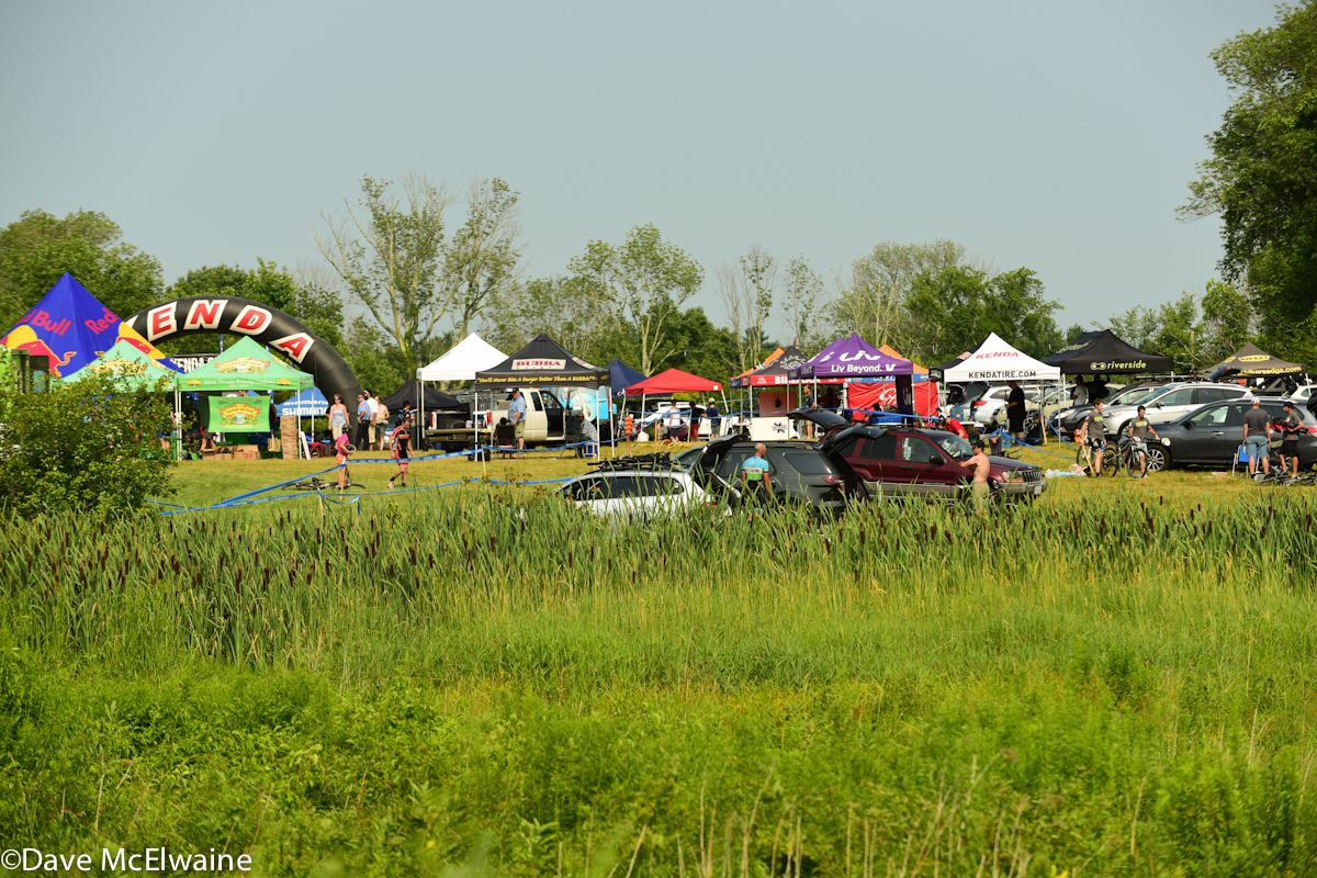 The race venue at Adams Farm