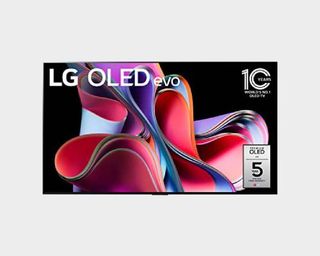 LG OLED G3 with grey backdrop