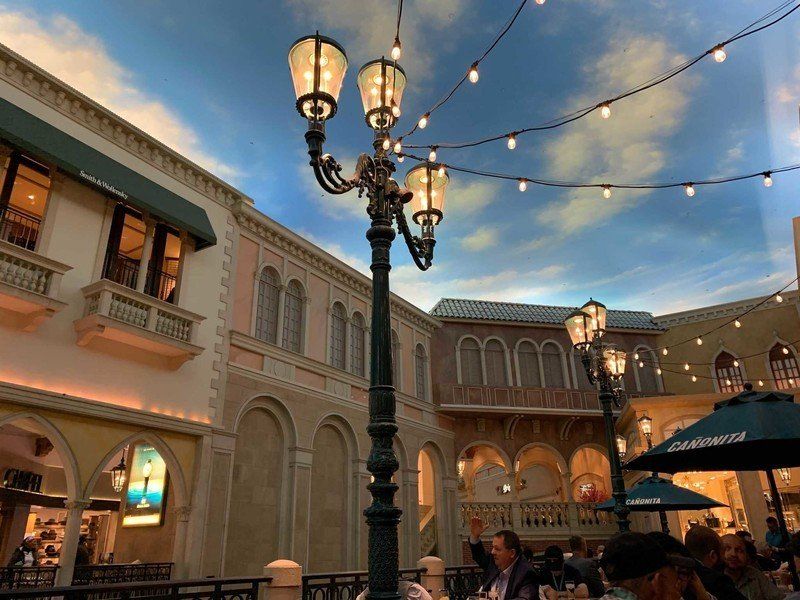 Las Vegas Venetian Illuminated Sky