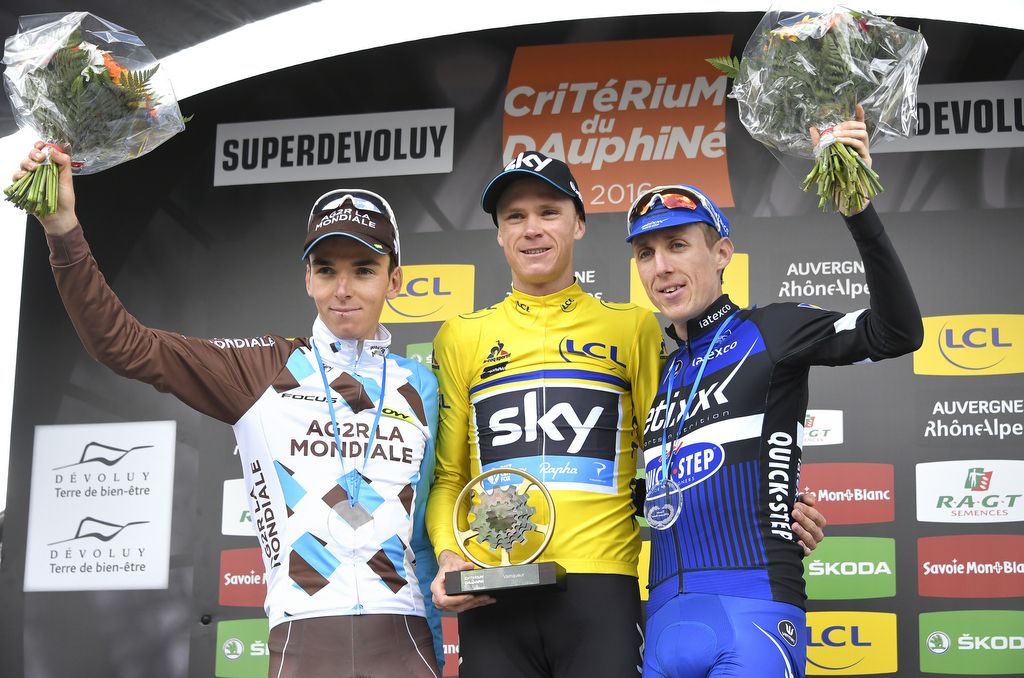 A smiling final podium