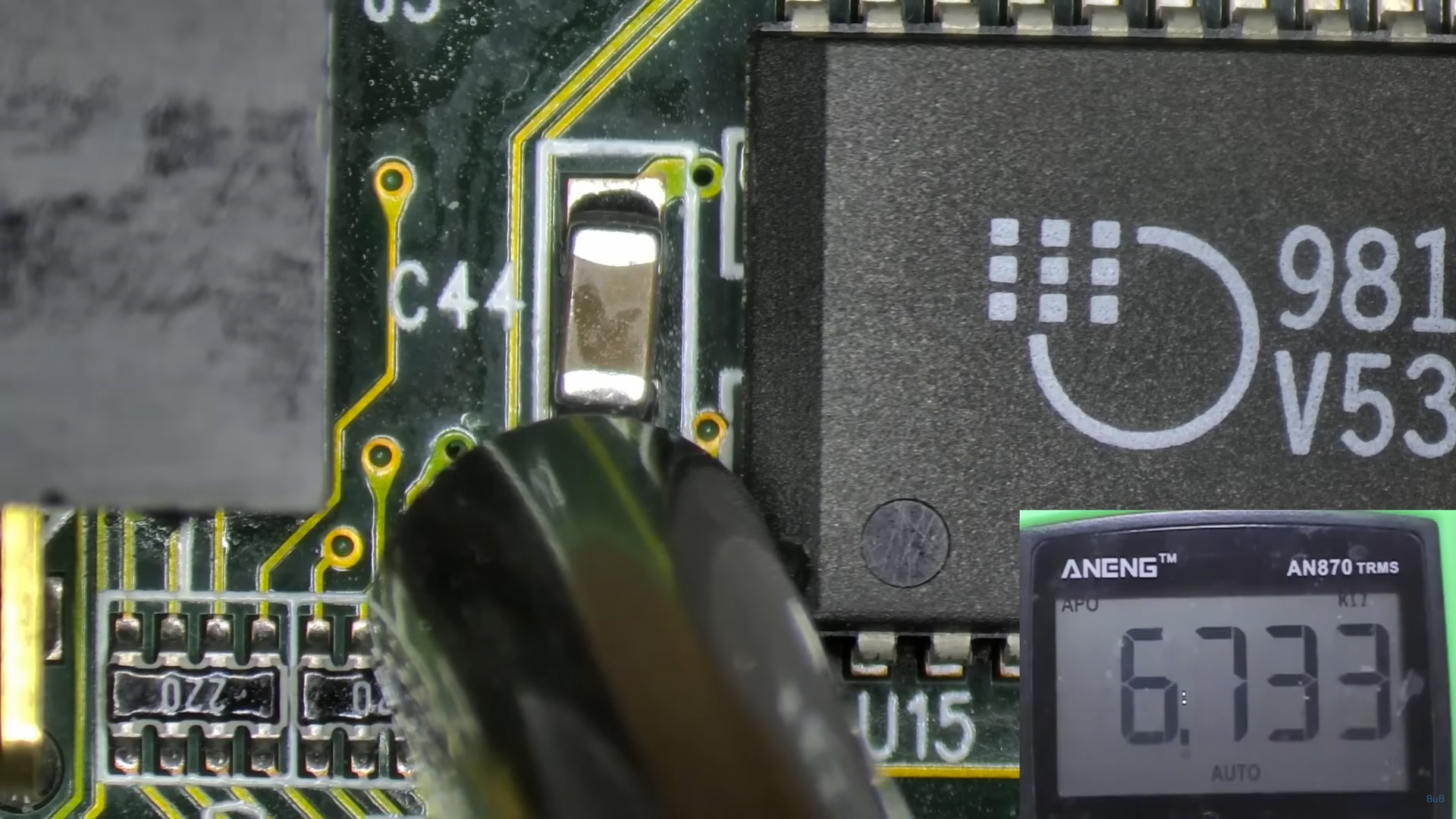 heating up a capacitor