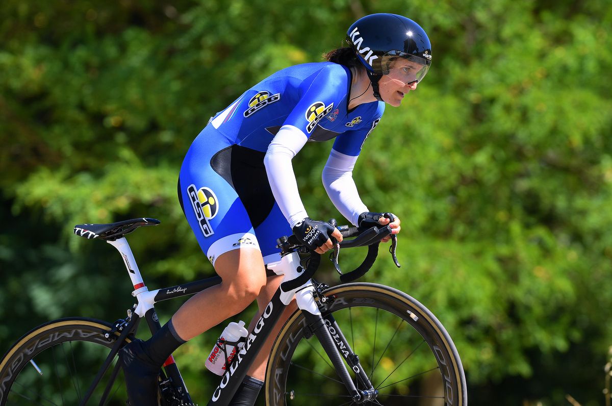 Elisa Longo Borghini was third