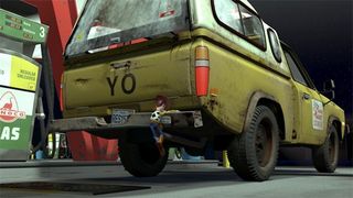 Pizza Planet Truck in Toy Story