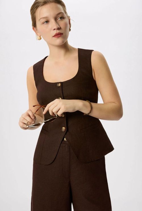 Linen Waistcoat