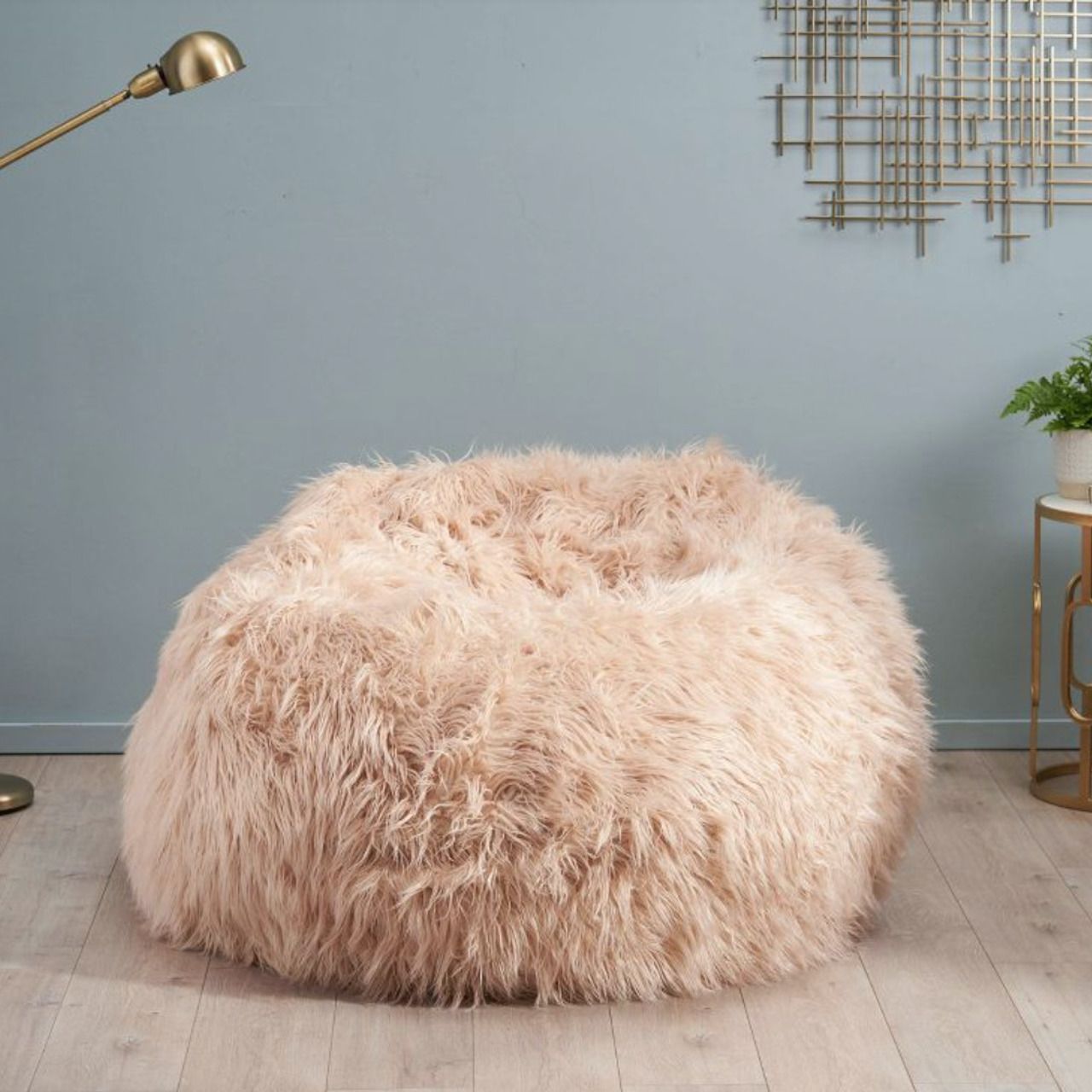 Beanbag berbulu Lachlan