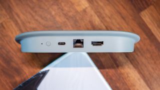 Rear ports on the Google TV Streamer