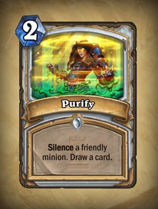 The Purify card has caused a whole bunch of controversy amongst the community.