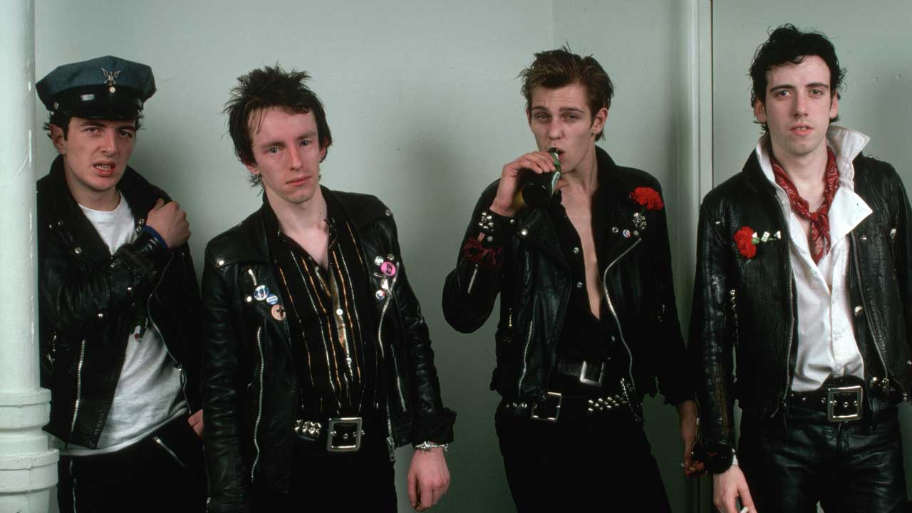 The Clash backstage