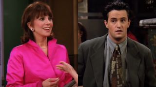 Marlo Thomas and Matthew Perry on Friends.