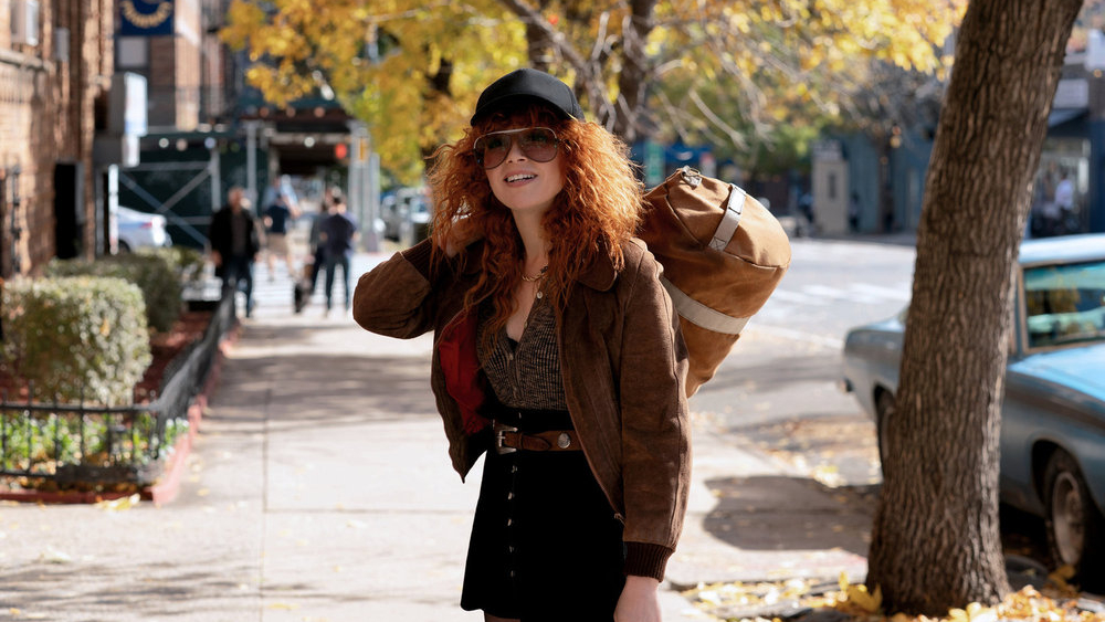 Natasha Lyonne as Charlie Cale in a scene from &quot;Poker Face&quot; season 2 episode 10