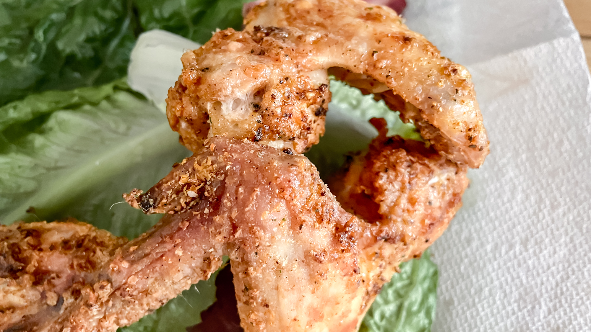 Chicken cooked with the Cosori Iconic Air Fryer