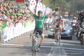 Vincent Jerome (Europcar) outkicked Will Routley (Team Spidertech Powered By C10) for the victory.