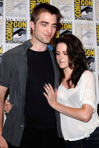 Robert Pattinson and Kristen Stewart at Comic-Con 2011