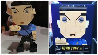 Spock is one of two Kubro figures by Mattel.