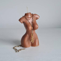 NixWixCandleCo Nude body goddess candle | £12 each at Etsy