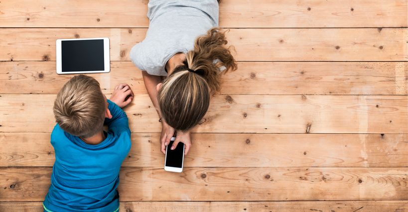 By the time they are teenagers, half of young adults say they are addicted to their phones.