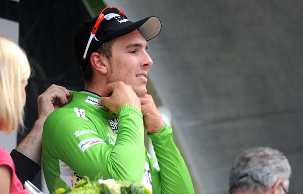 John Degenkolb (HTC-Highroad) in green