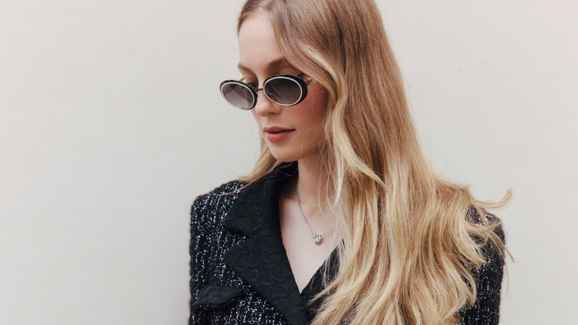 Hannah Dodd wearing Chanel
