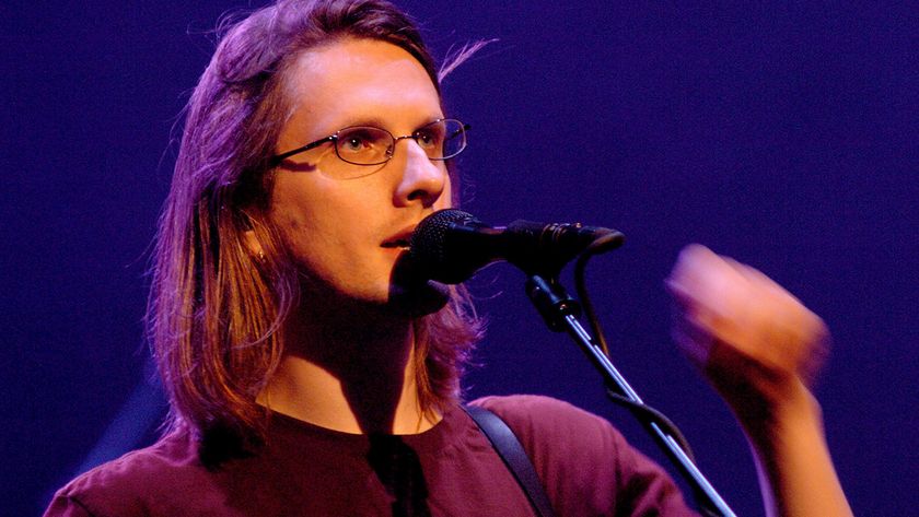 Steve Wilson of Porcupine Tree performs at the Moore Theater in Seattle Washington October 18th, 2005 (Photo by Dana Nalbandian/WireImage)