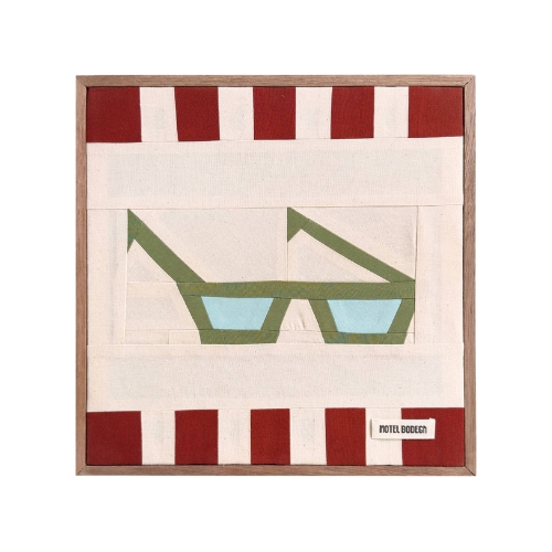 Motel Bodega, Sunglasses Original Quilted Artwork