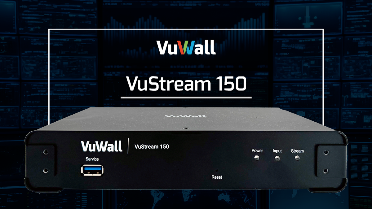 Vuwall Unveils New Capabilities For Vustream 150 Video Encoder 