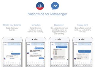 Nationwide for Messenger. Jordan Amblin's 2016 concept future-proofs banking by using the number one messaging platform for Millennials.