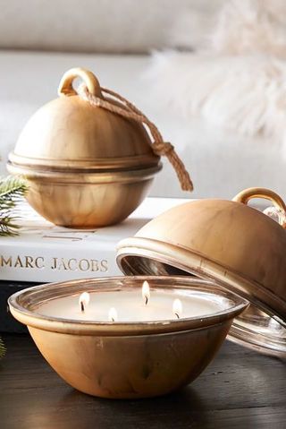 St. Jude Bell-Shaped Scented Candle in Yuletide Spice