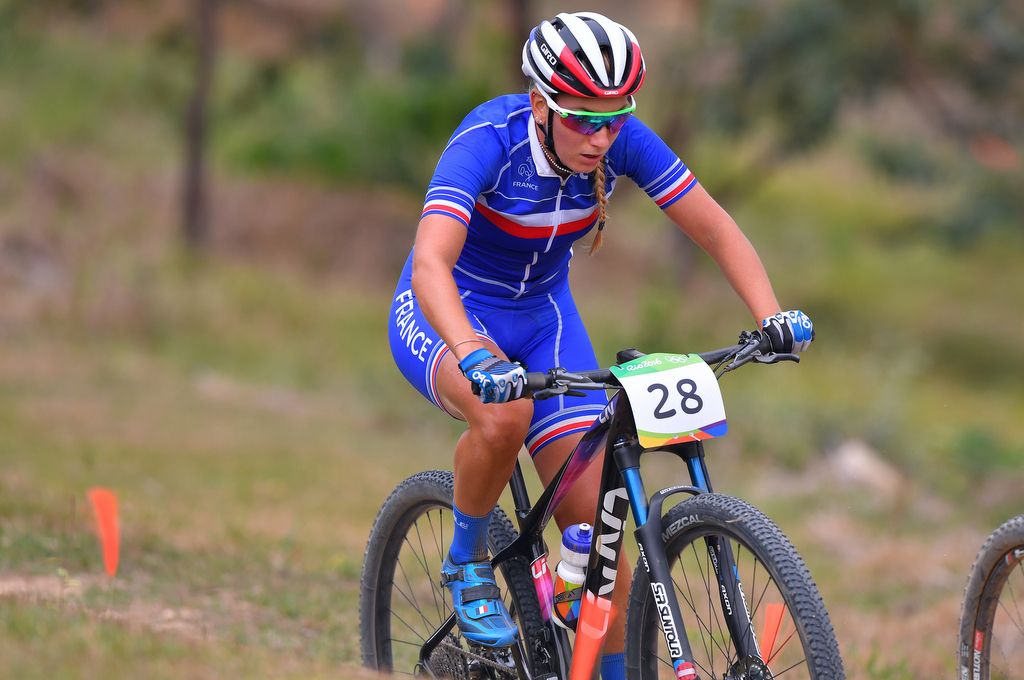 Pauline Ferrand Prevot (France) was the only rider to record a DNF