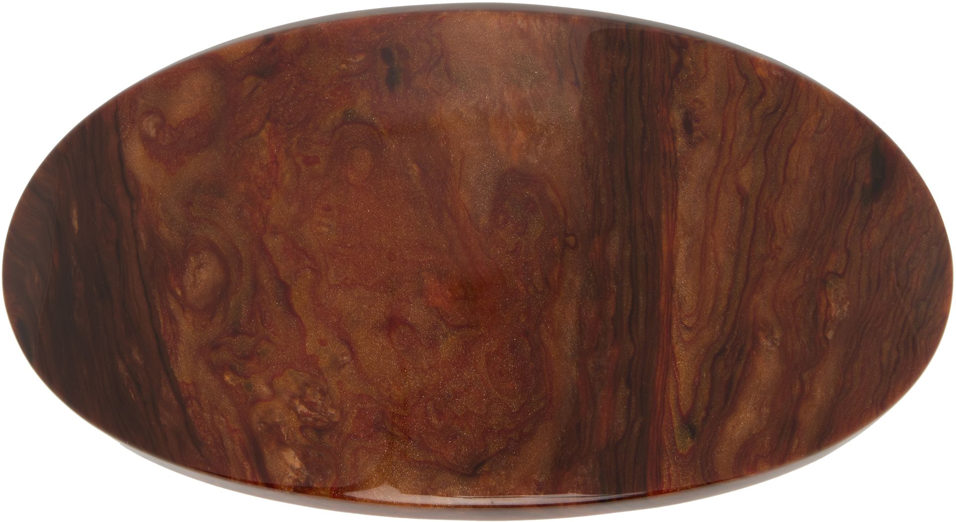 Brown Coupole Hair Clip