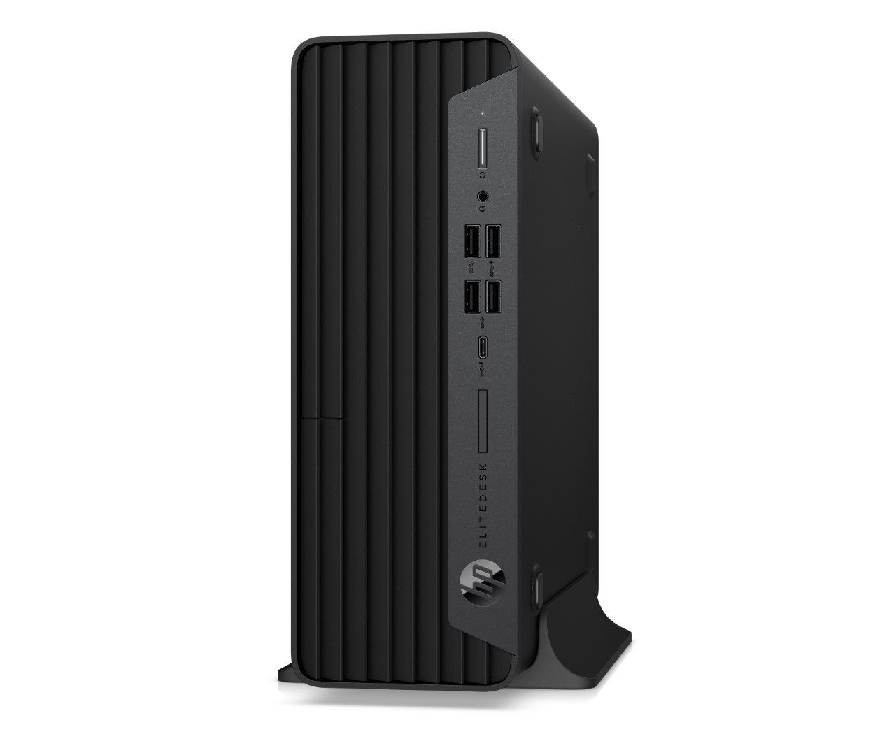 HP Elitedesk 805 G8 Small Form Factor Pc Vertical Front Left