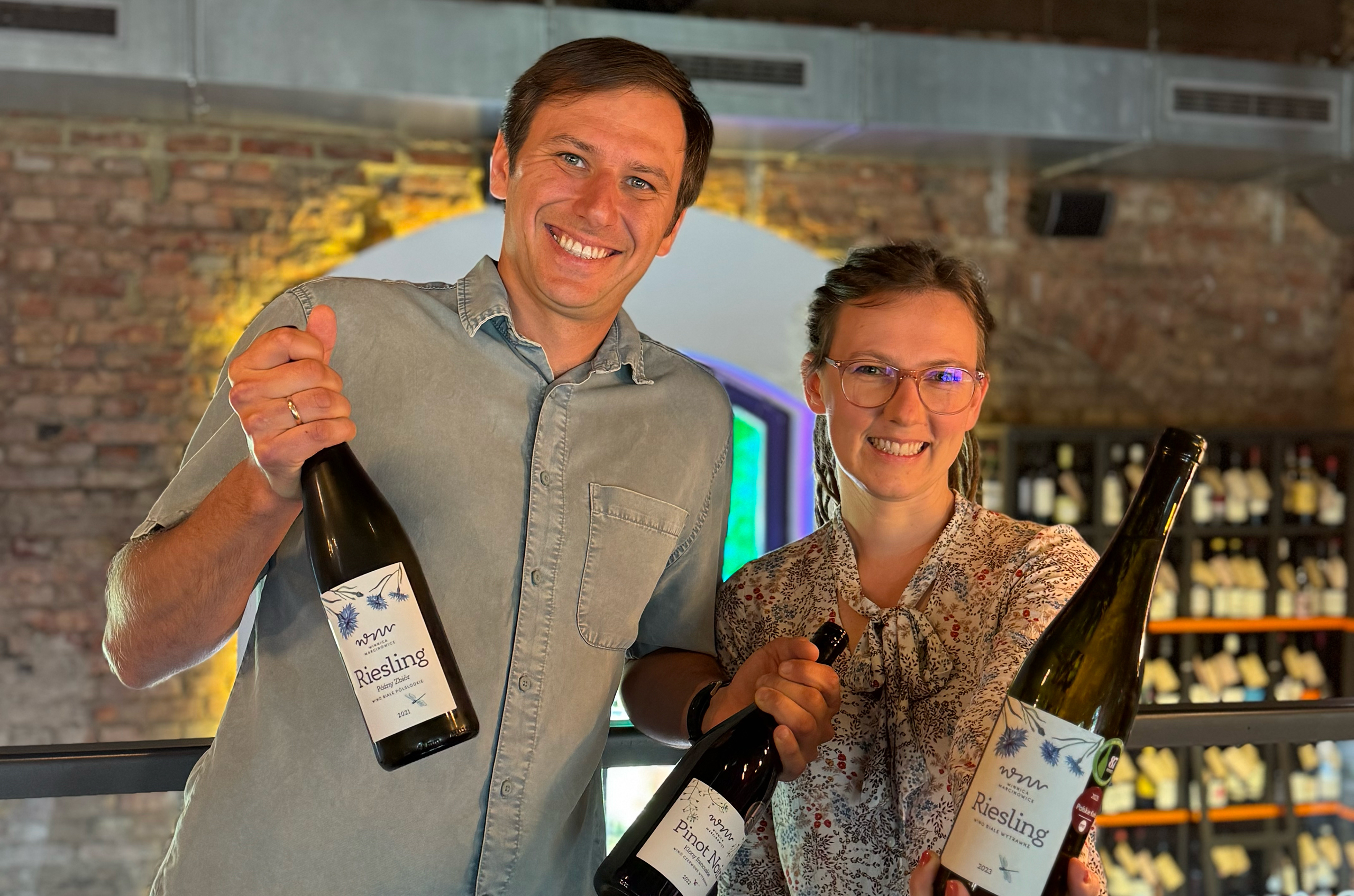 Agnieszka and Grzegorz Runowski of Winnica Macinowice