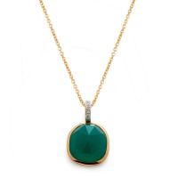 Monica Vinader Siren Green Onyx Pendant Necklace: was £239.01, now £161.48 at Nordstrom (save 32%)