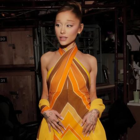 Ariana Grande filmed SNL promos in a vintage Bob Mackie gown originally worn by Carol Burnett