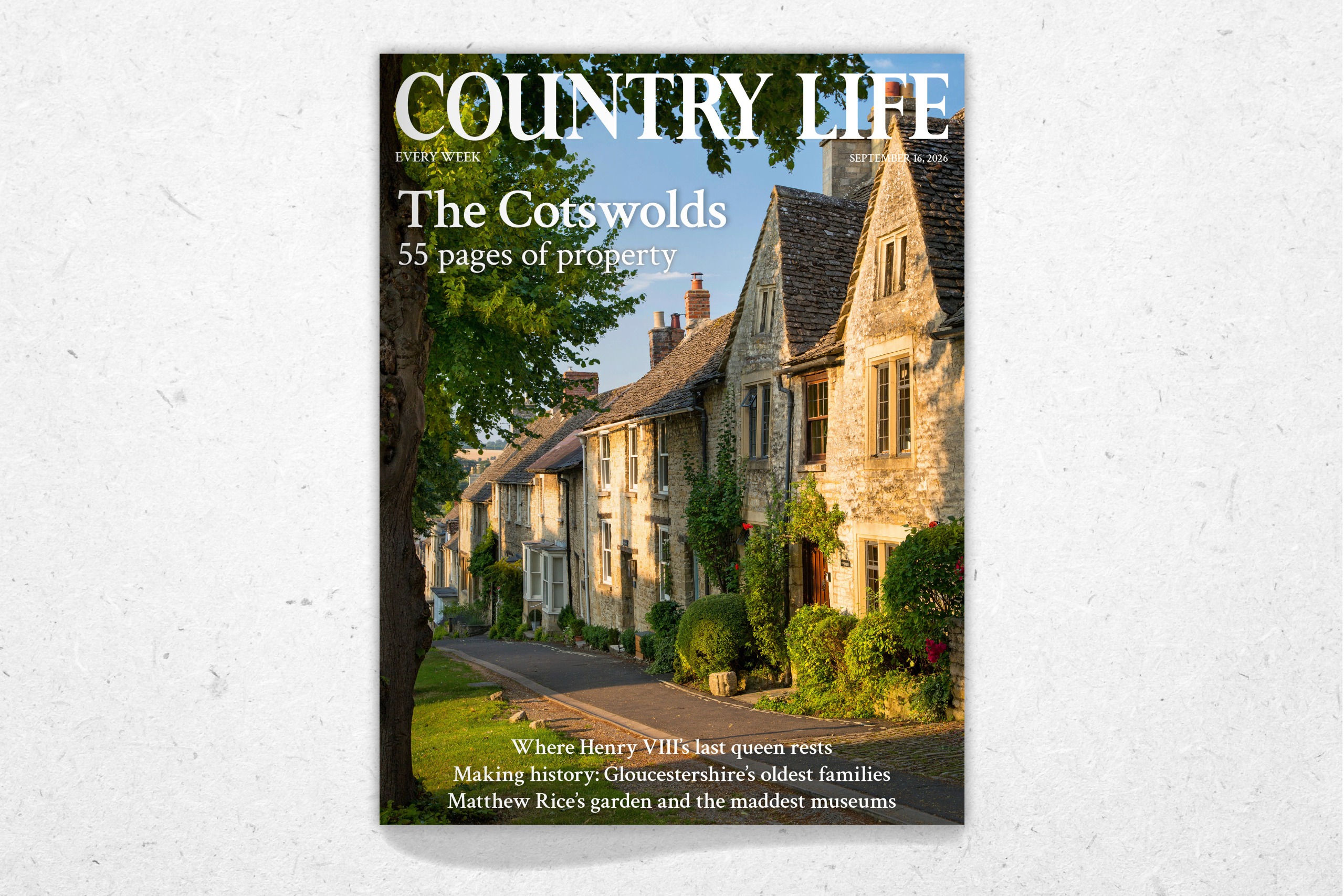 Cover of Country Life September 9, 2026