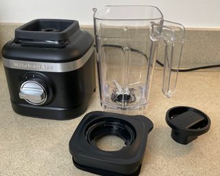 KitchenAid K150 blender parts in kitchen