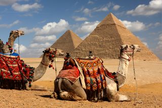 Giza pyramids, Egypt