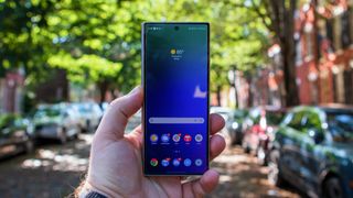 Samsung Galaxy Z Fold 6 review cover screen in-hand