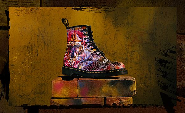 Dr Martens x CBGB boots