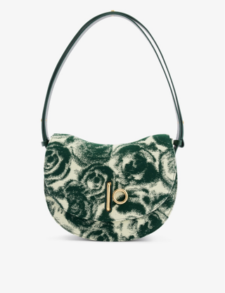 Burberry, Ivy Rocking Horse Rose Print Bag